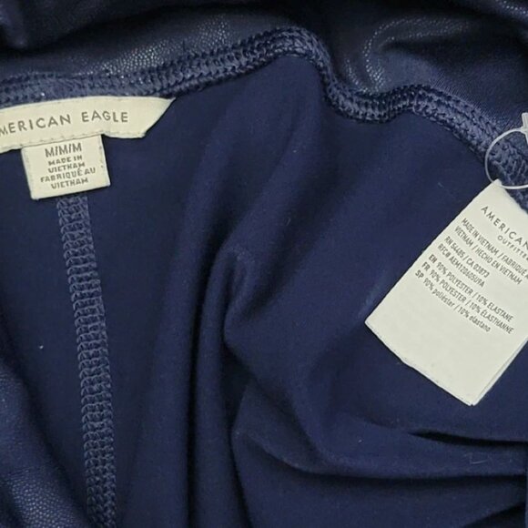 American Eagle Junior Women's M Highest Waist Shimmer Leggings (24x25) - Picture 2 of 9